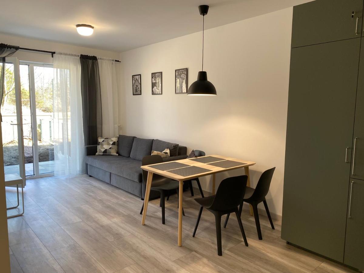 Apartamento Ekologiczny z Ogródkiem Jastrzębia Góra Exterior foto